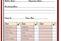 Get Ready For Your Disney Vacation - Free Printable Disney Vacation for Disney World Itinerary Template