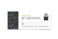 Gift Certificate Template Indesign 3 - Best Templates Ideas For You intended for Gift Certificate Template Indesign
