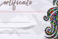 Fascinating Salon Gift Certificate Template