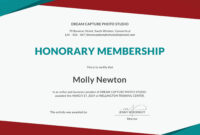 Fantastic New Member Certificate Template