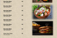 How To Layout Restaurant Menu (Free Templates) Word | Psd pertaining to Fantastic Free Restaurant Menu Templates For Word