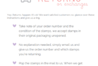 How To Write An Ecommerce Return Policy [Template Included] with regard to Standard Shipping Policy Template