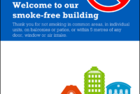 Implementing Your Smoke-Free Policy: Smoke Free Housing Ab throughout Top Smoke Free Policy Template