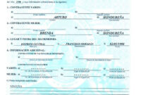 Marriage Certificate Honduras For Marriage Certificate Translation for Free Marriage Certificate Translation Template