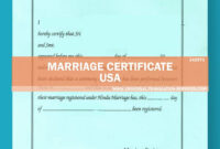 Marriage Certificate Translation Template From Usa ($15 Per Page) inside Free Marriage Certificate Translation Template