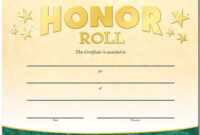 Merit Award Certificate Templates 10 Best Ideas Throughout Honor Roll with Diploma Certificate Template  Download 7 Ideas