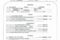 Mexican Birth Certificate Translation Template (5… | Certificate Of with Mexican Marriage Certificate Translation Template