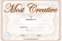 Most Creative Award Certificate Template Download Printable Pdf with regard to Art Award Certificate Templates Editable