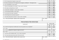 Pdf Hot Work Permit Template inside New Confined Space Policy Template