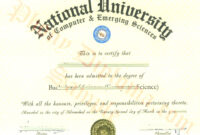 Phd Degree Certificate – Yatay.horizonconsulting.co Intended For pertaining to Doctorate Certificate Template