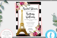Pin On Bachelorette And Bridal Shower in Fascinating Blank Bridal Shower Invitations Templates