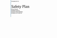 Pin On Example Professional Project Plan Templates pertaining to Free Trucking Company Safety Policy Template