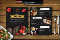 Premium Hotel Psd Dinner Menu Template – 99Effects within Free Printable Dinner Menu Template