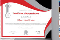 Printable Of Appreciation Certificate Template #104731 intended for Top Certificate Of Appreciation Template Doc