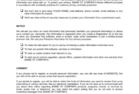 Privacy-Policy - Legal Documents regarding Ecommerce Privacy Policy Template