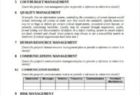 Professional Project Management Proposal Template