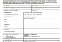 Property Management Inspection Report Template (7) | Professional inside Simple Property Management Work Order Template