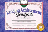 Reading Achievement 30Pk 8.5 X 11 Certificates Inkjet Laser - H-Va677 with regard to Social Studies Certificate Templates