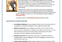 Restaurant Manager Training Manual Template in New Restaurant Health And Safety Policy Template