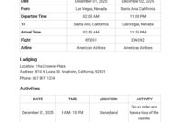 Sample Travel Itinerary Template [Free Pdf] – Word | Apple Pages within Travel Agent Itinerary Template