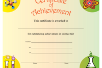 Science Fair Certificate Of Achievement Template Download Printable Pdf in Science Achievement Certificate Templates