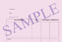Shipping Export Documents | Export Documents | Shipping Industry pertaining to Standard Shipping Policy Template