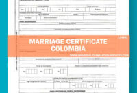 Spanish Marriage Certificate Translation Template For $15 within Mexican Marriage Certificate Translation Template