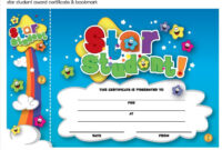 Star Student Certificate And Bookmark Freebie Download | Student pertaining to Star Reader Certificate Templates
