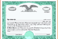 Stock Certificate Template Free Beautiful Blank Free Mon Stock with regard to Top Blank Share Certificate Template Free