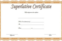 Superlative Certificate Template 2 throughout New Superlative Certificate Template