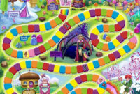 The Marvellous Candyland Game Board Template | Kid Travel | Candyland in Stunning Blank Candyland Template