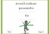 Track And Field Certificate Templates Free &amp;amp; Customizable throughout Fresh Running Certificates Templates Free