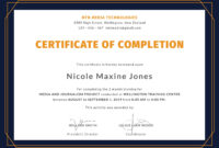 Training Completion Certificate Template [Free Jpg] – Google Docs throughout Certificate Of Completion Template Free Printable