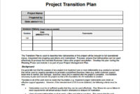 Transition Plan Template Project Management - Printable Schedule Template inside Document Management Proposal Template
