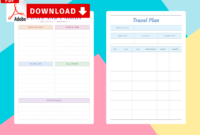 Day By Day Travel Itinerary Template