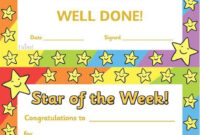 Twinkl Resources &amp;gt;&amp;gt; Star Of The Week &amp;gt;&amp;gt; Thousands Of Printable Primary throughout Stunning Star Of The Week Certificate Template
