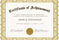 Professional Certificate Templates For Word Free Downloads