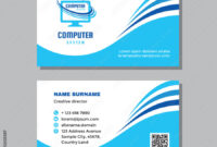 Networking Card Template For Professional Use