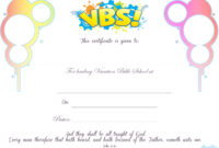 Free VBS Certificate Templates For Outstanding Achievement