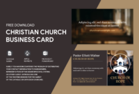 Elegant Christian Business Card Templates: Free And Customizable