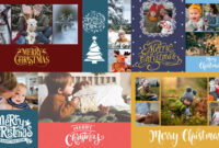 Crafting Elegant Christmas Photo Card Templates In Photoshop