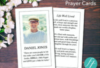 Formal Prayer Card Template For Microsoft Word