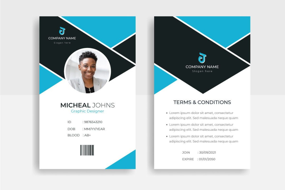 Corporate ID Card Design Template