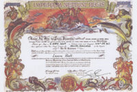 Crossing The Line Certificate Template: A Formal Recognition Of Exceptional Achievement