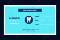 Dental Appointment Card Template