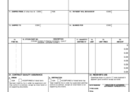 Courier Authorization Card Template For DD Form 2501