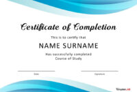 Professional Certificate Templates For Word: Free Downloads