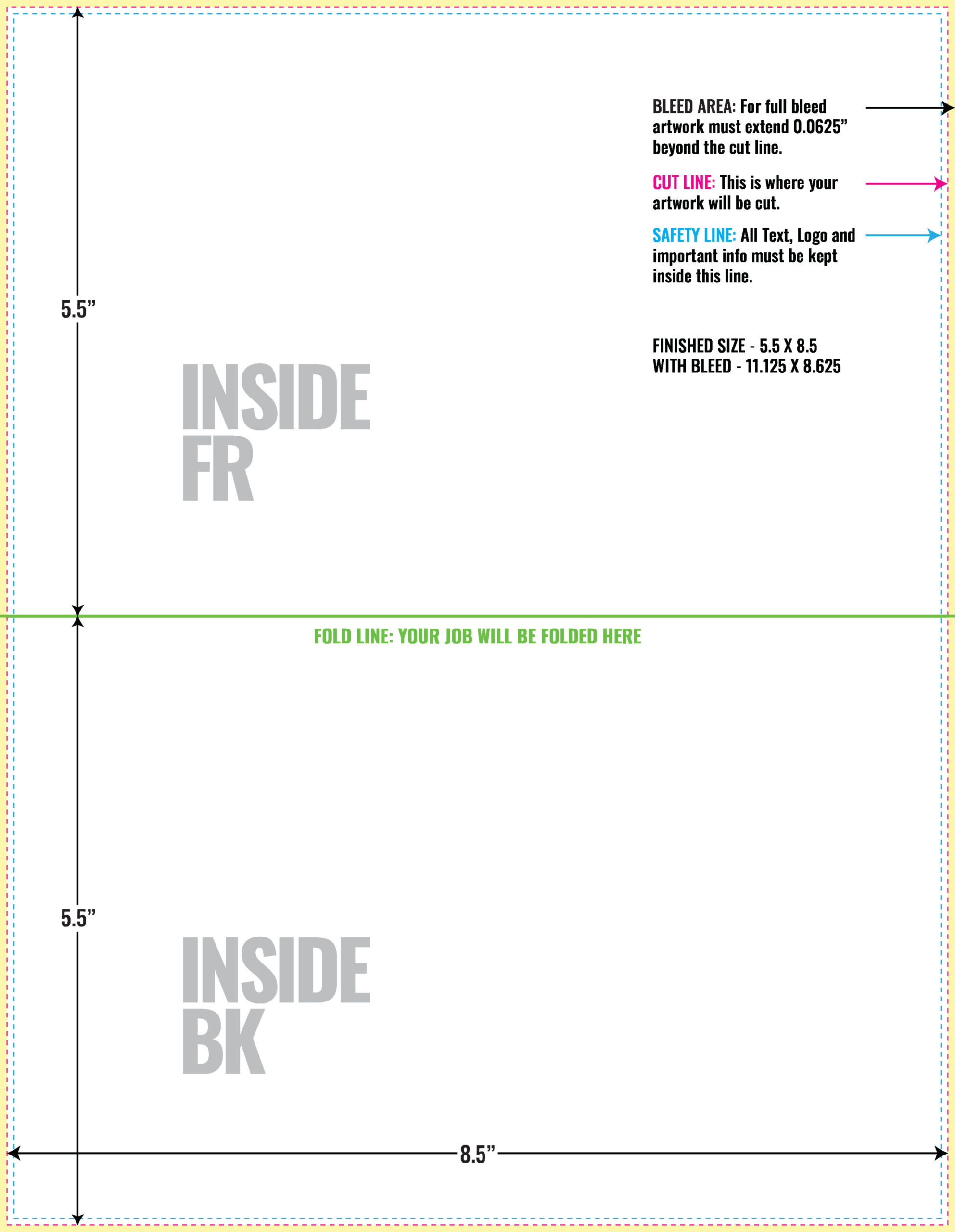 Free Download Greeting Card Template Layout Guidelines