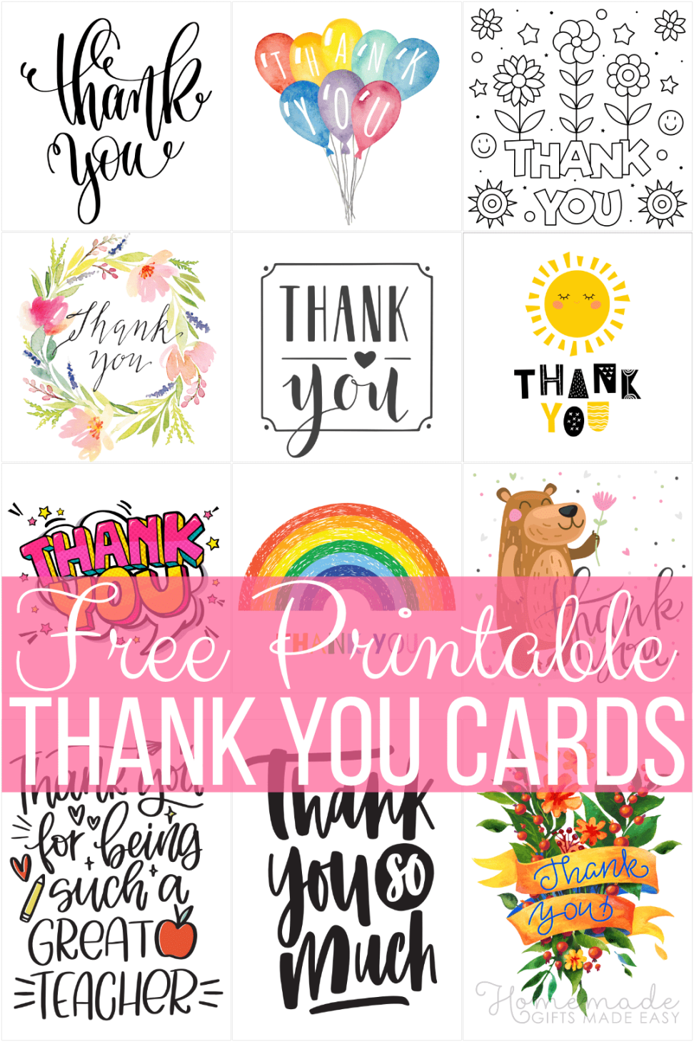 Free Printable Cards for all Occasions