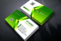 Professional Name Card Template PSD For Free Download